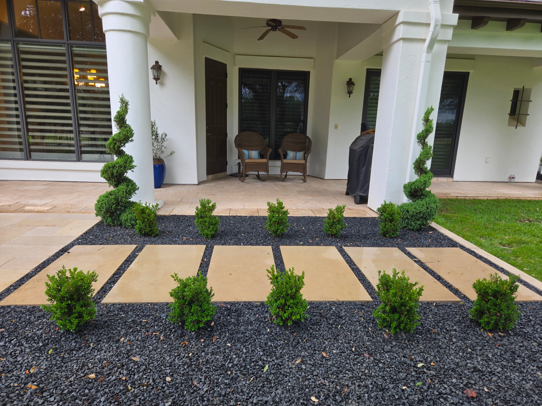 Backyard Garden Walk